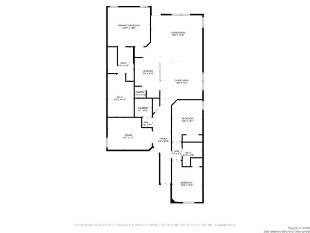 a picture of a floor plan