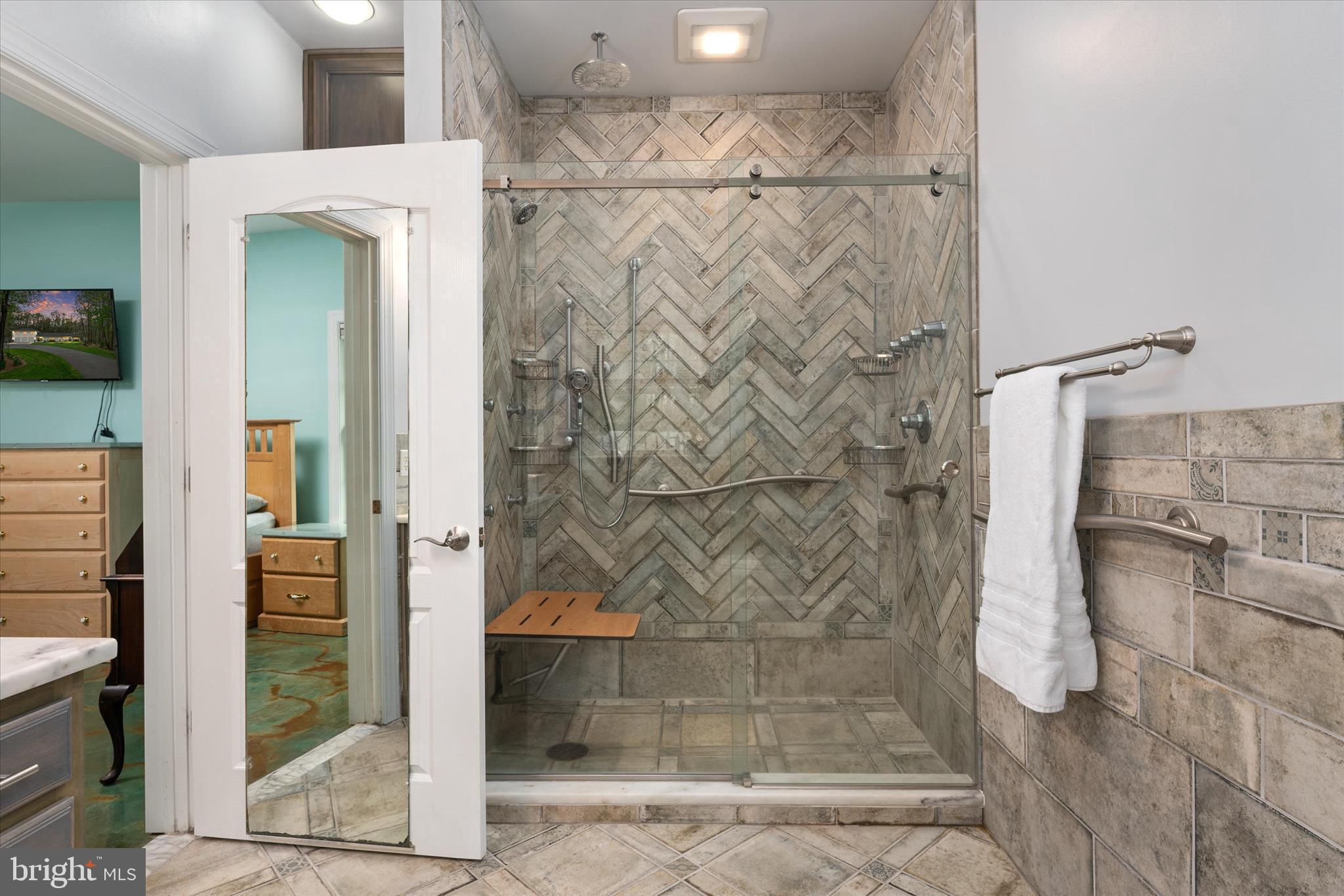 730 Central Avenue East Edgewater, MD 21037 - Photo 23 of 63 a bathroom with a shower