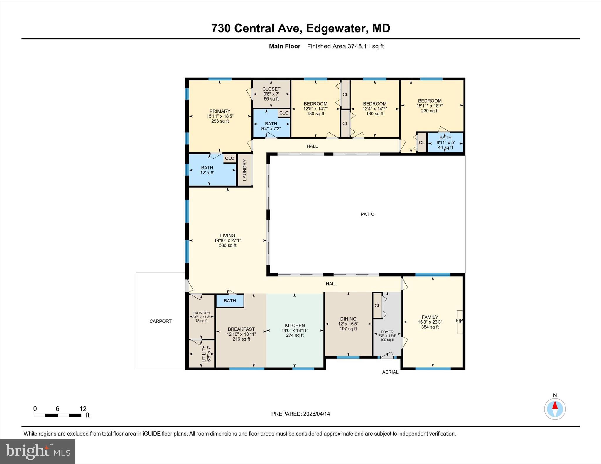 730 Central Avenue East Edgewater, MD 21037 - Photo 61 of 63 Main home floor plan