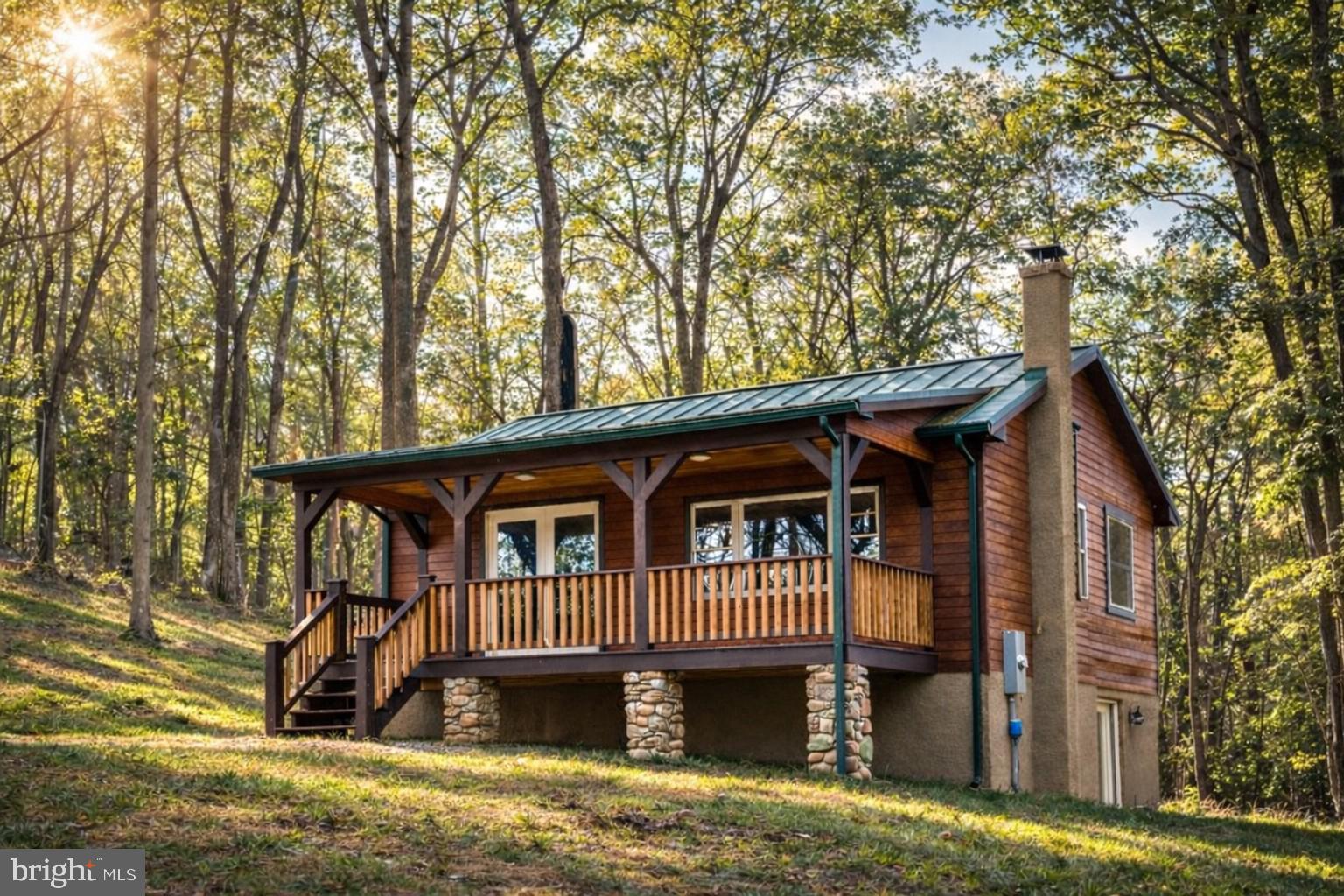 126 Mill Hill Road Huntly, VA 22640 - Photo 1 of 12 Cozy private retreat surrounded by nature