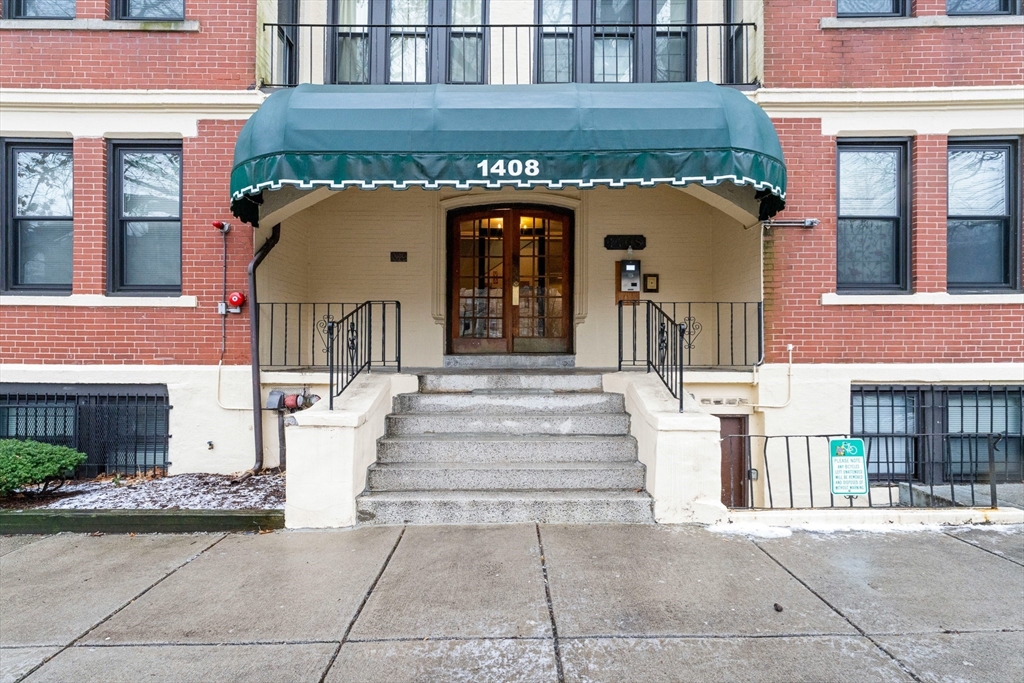 1408 Commonwealth Avenue, Unit 14 Boston, MA 02135 - Photo 2 of 12 a view of a building with a window