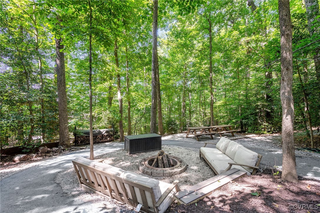 14471 West Salisbury Road Midlothian, VA 23113 - Photo 42 of 46 a view of backyard with a patio
