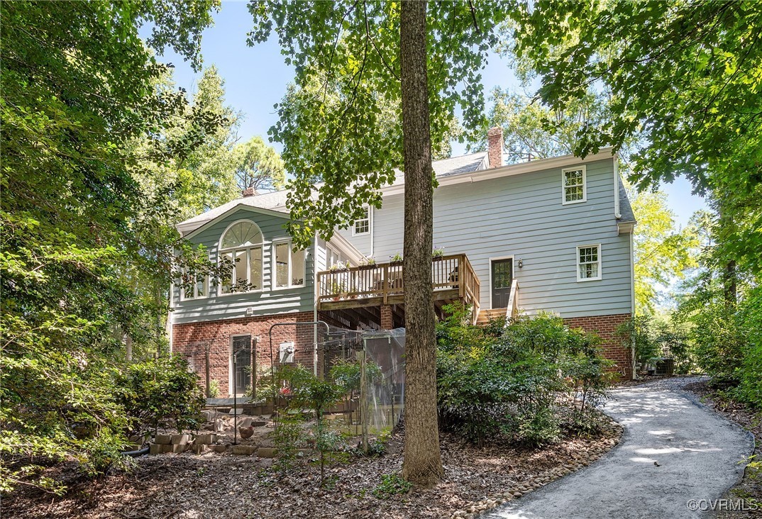 14471 West Salisbury Road Midlothian, VA 23113 - Photo 44 of 46 a front view of a house with garden