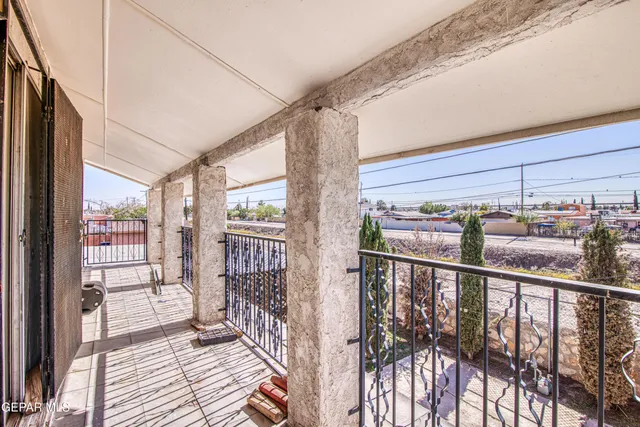 a view of a city that has tall buildings