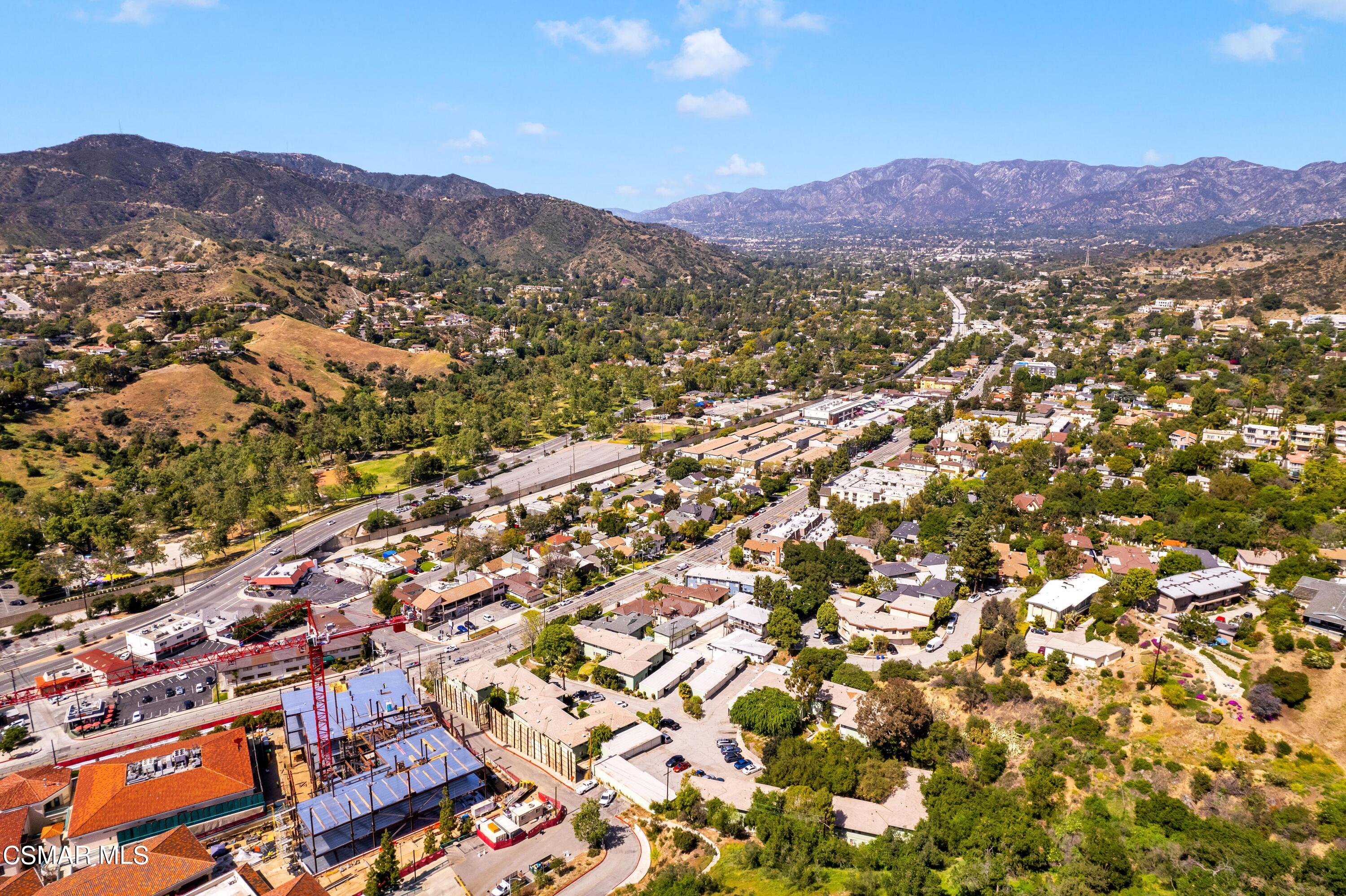 1550 North Verdugo Road Glendale, CA 91208 - Photo 4 of 61 an aerial view of residential houses and city view
