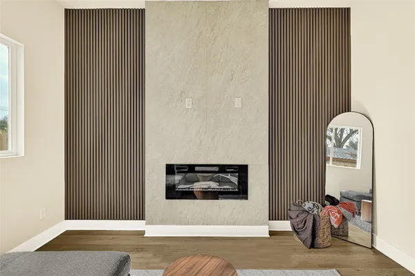 a view of front door of house