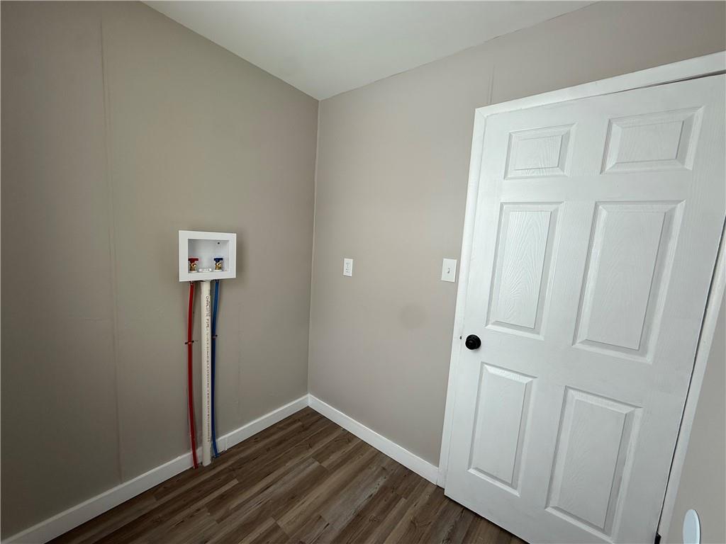 570 High Street Conneaut Lake, PA 16316 - Photo 20 of 26 a view of a hallway with wooden floor