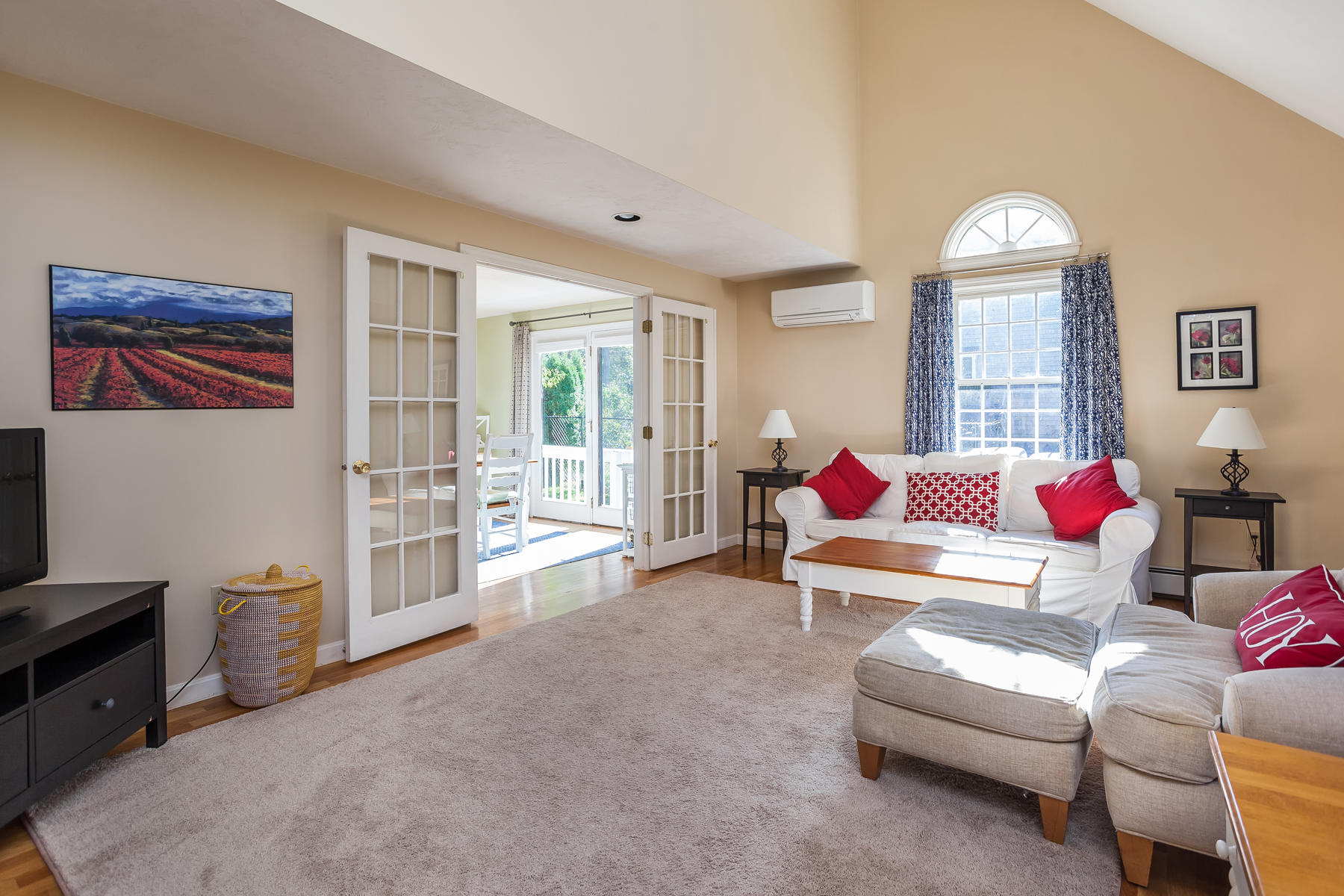 97 Shields Road Mashpee, MA 02649 - Photo 5 of 31 a living room with furniture and a flat screen tv