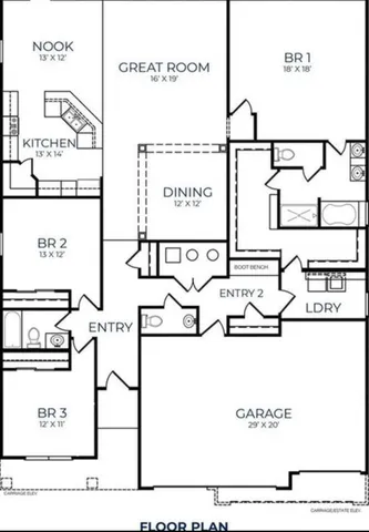 $374,450 | 645 Kilmore Drive, Pendleton, IN 46064