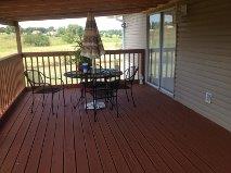 1425 Littleton Ranch Road Castalian Springs, TN 37031 - Photo 12 of 13 The beautiful 23x12 covered deck over looks this 5 acre property