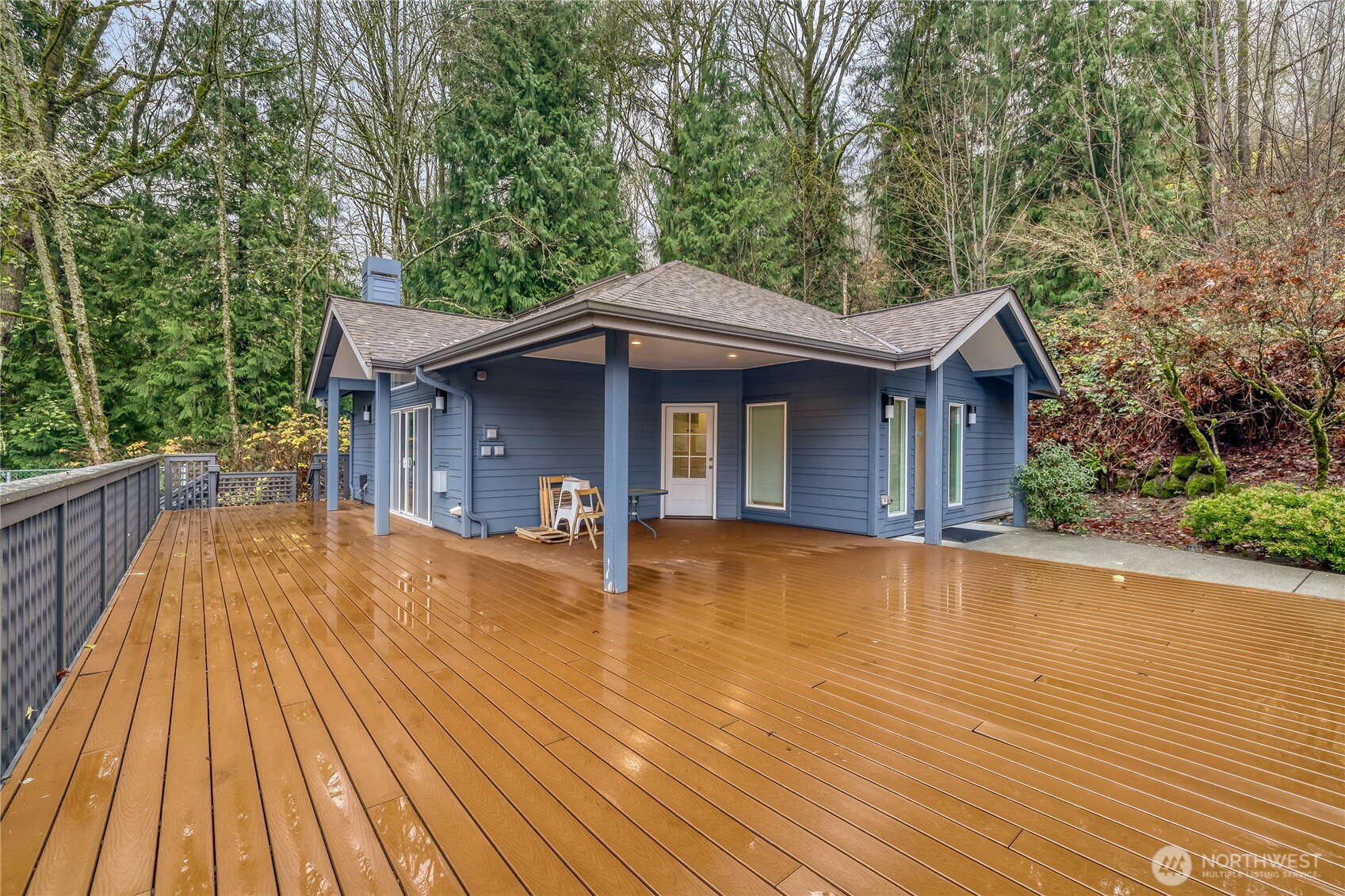15805 Waynita Way Northeast, Unit D107 Bothell, WA 98011 - Photo 16 of 18 a front view of a house with swimming pool