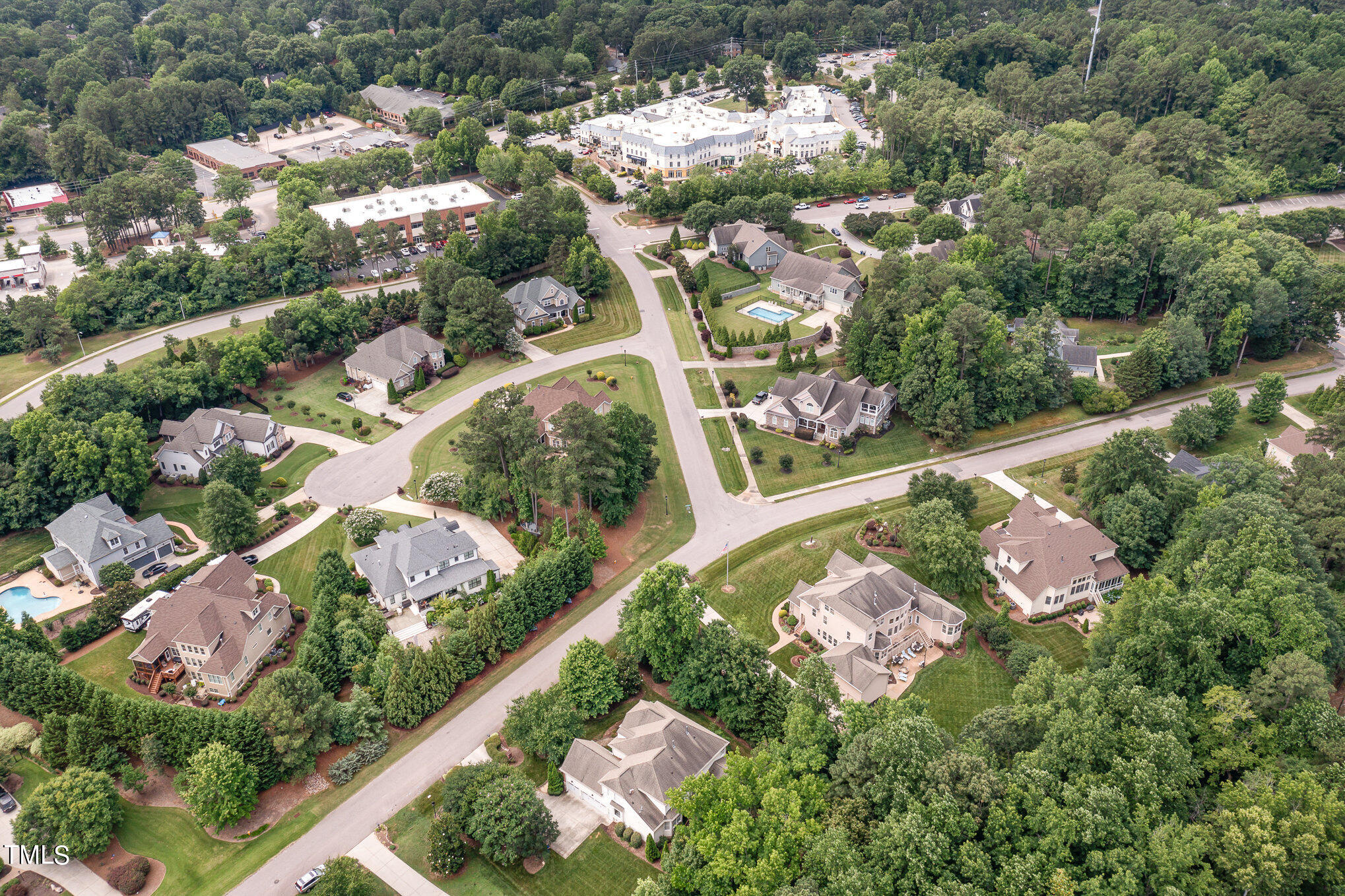 8319 La Matisse Road Raleigh, NC 27615 - Photo 44 of 46 Aerial view