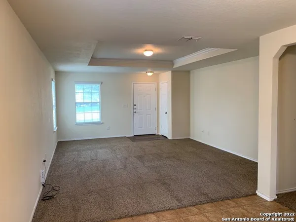 a view of empty room