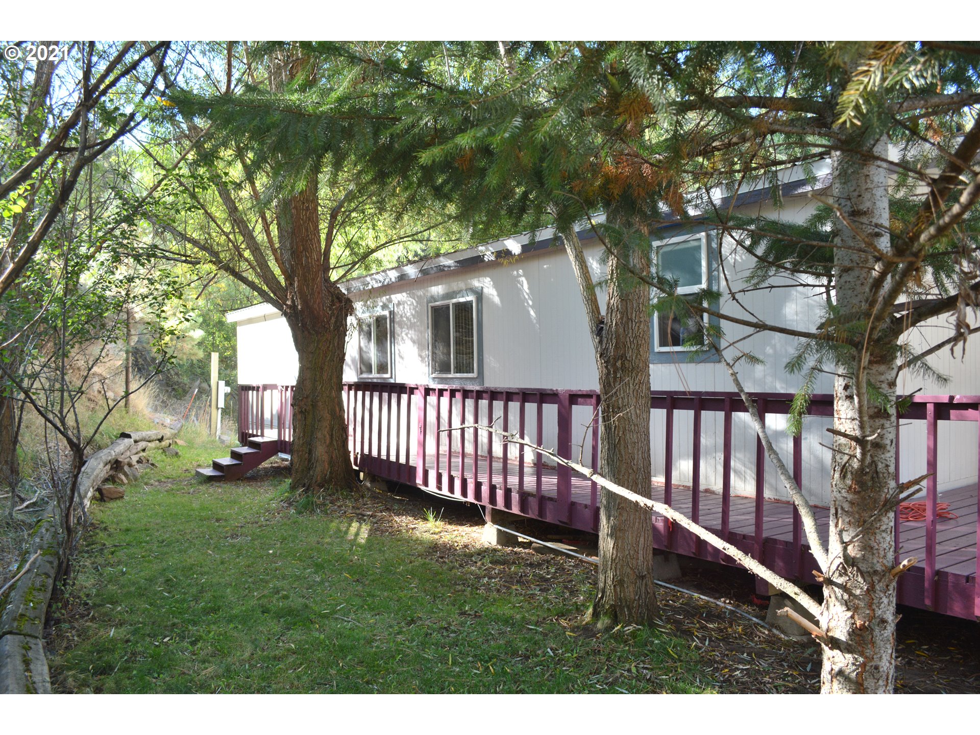 57915 Highway 203 Union, OR 97883 - Photo 18 of 27 a view of backyard from deck