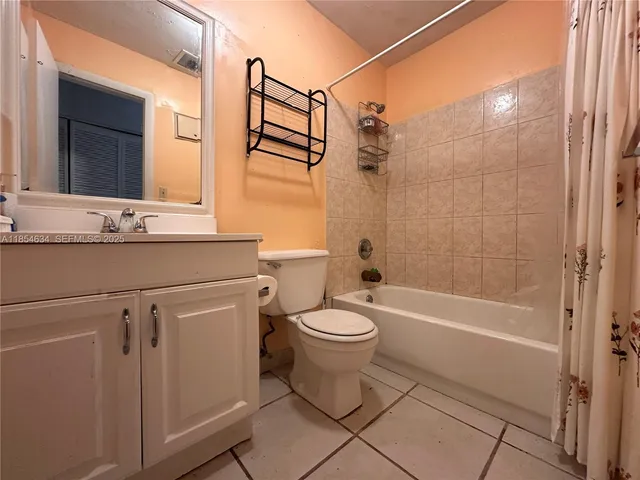 a view of backyard with green space