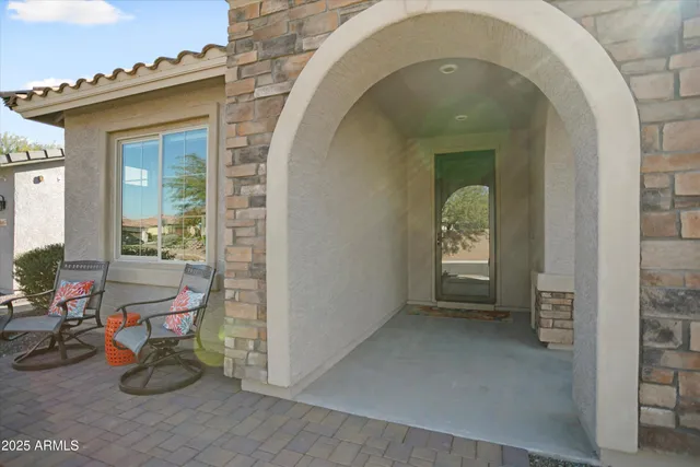 a view of a hallway with elevator