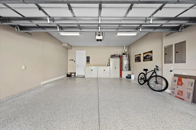 a view of a golf course with a lake