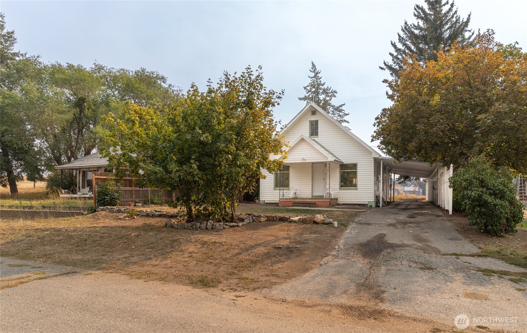 800 East Locust Street Waterville, WA 98858 - Photo 15 of 26 a view of a house with a yard