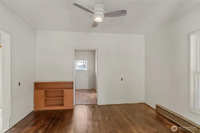 wooden floor in an empty room