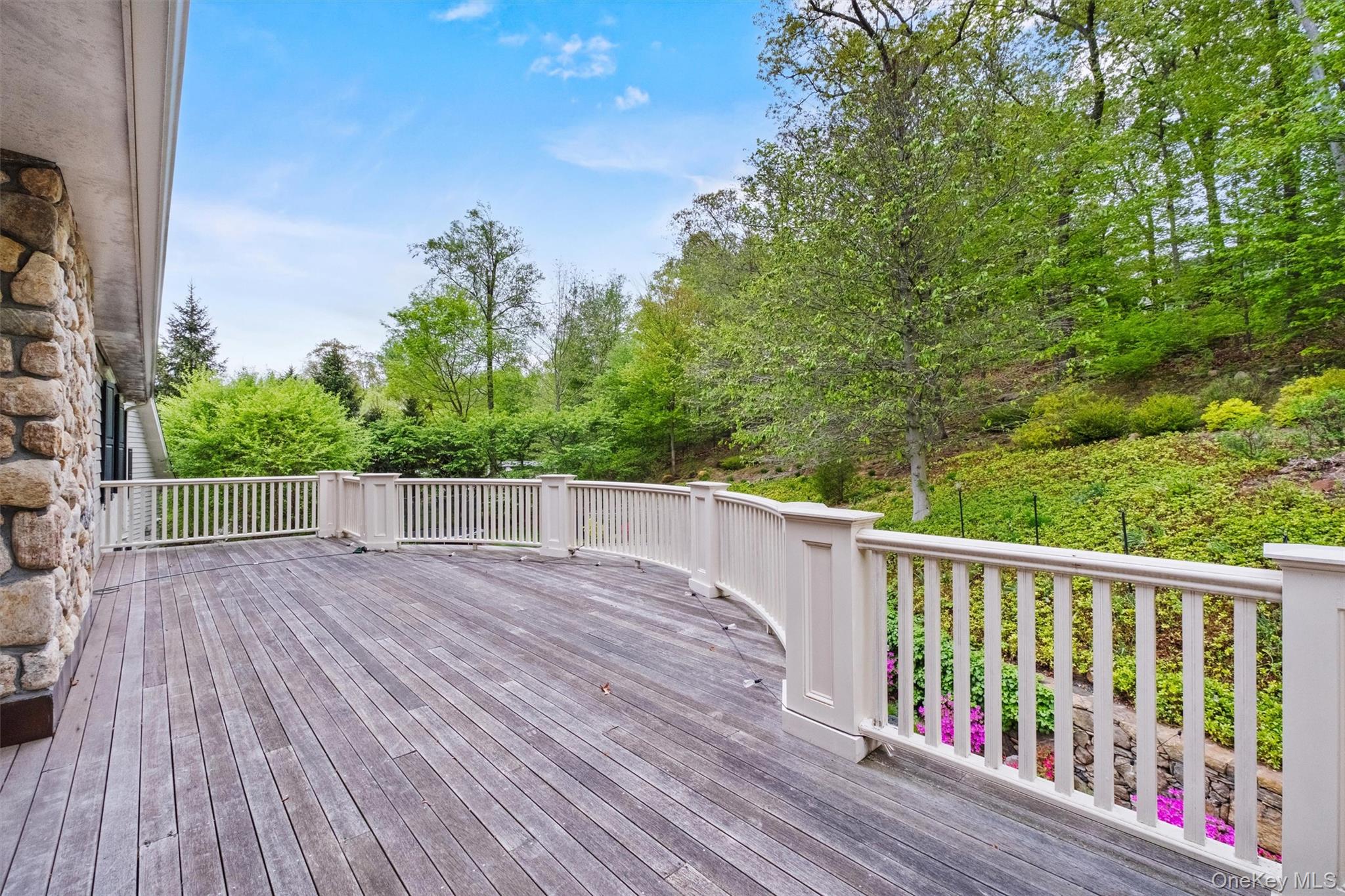 7 Ridgeview Circle Armonk, NY 10504 - Photo 18 of 35 a view of balcony with wooden floor