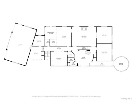 a picture of a floor plan