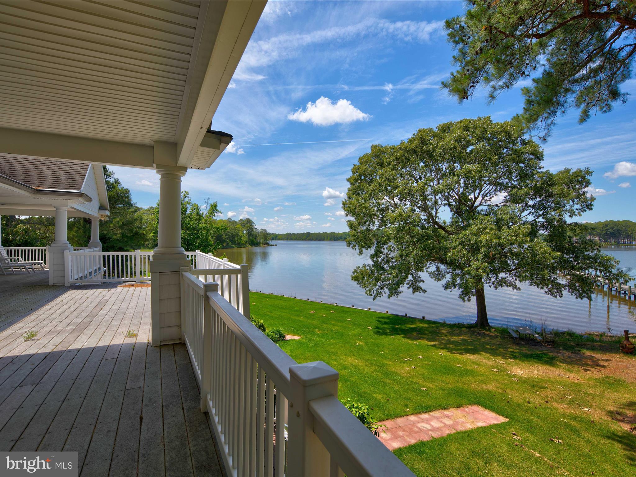 11114 Spring Branch Lane Berlin, MD 21811 - Photo 30 of 75 a balcony with view of lake