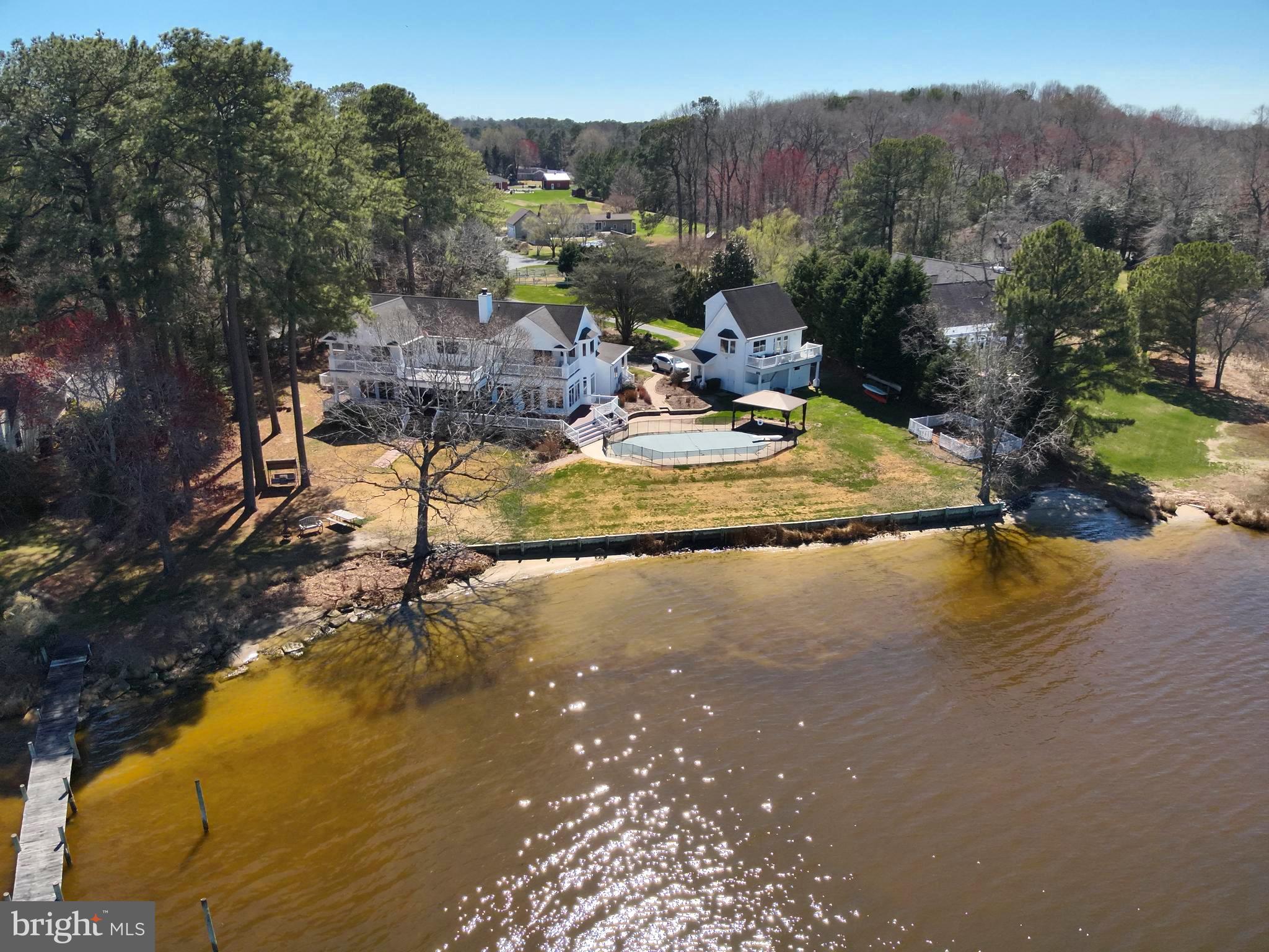 11114 Spring Branch Lane Berlin, MD 21811 - Photo 52 of 75 a view of a lake with a mountain