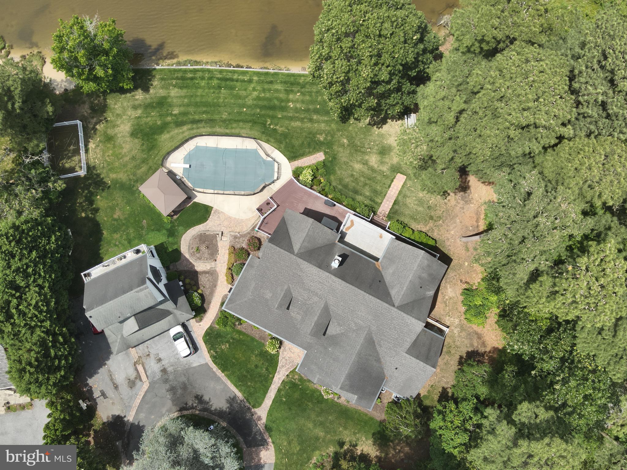 11114 Spring Branch Lane Berlin, MD 21811 - Photo 66 of 75 an aerial view of a house with outdoor space and street view