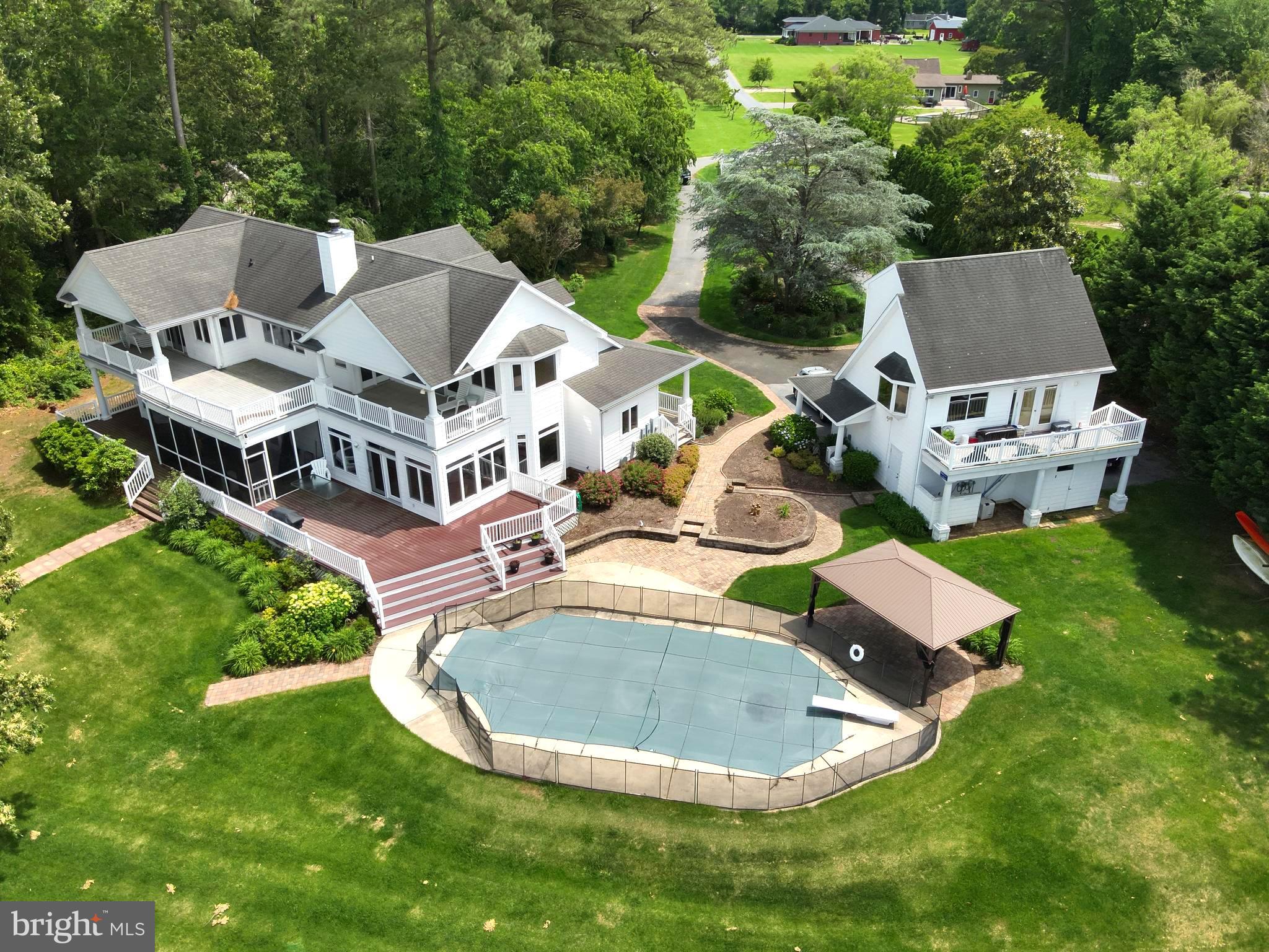 11114 Spring Branch Lane Berlin, MD 21811 - Photo 75 of 75 an aerial view of a house with outdoor space