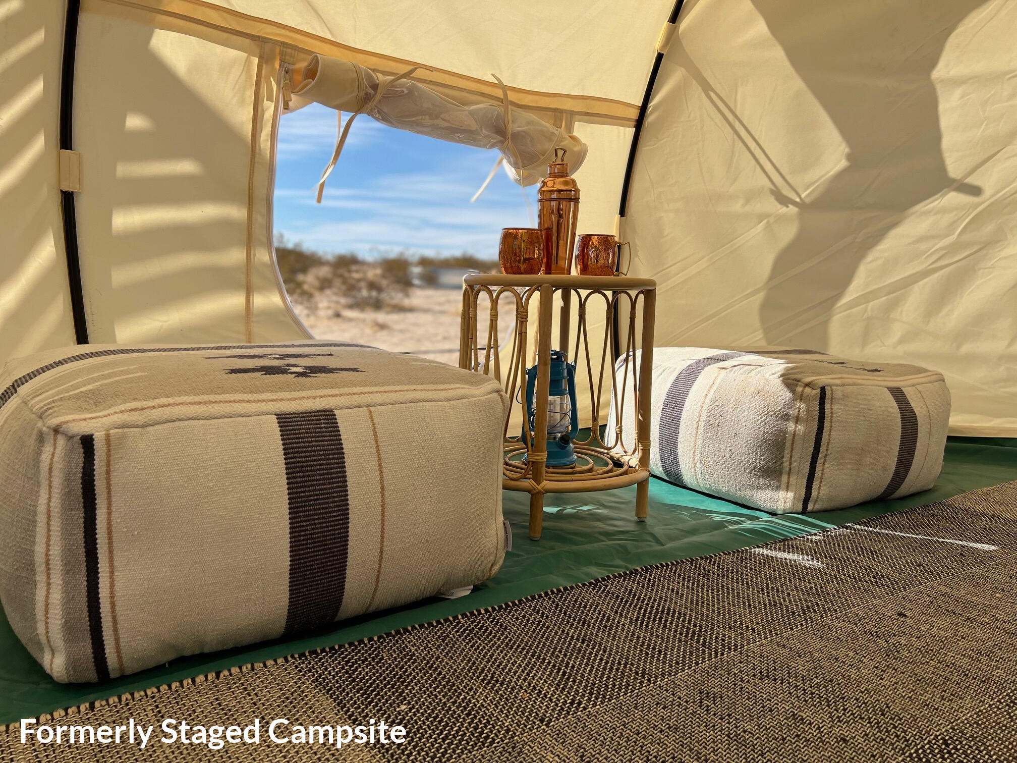 2100 Copper Moon Lane Joshua Tree, CA 92252 - Photo 15 of 28 a view of a porch with furniture
