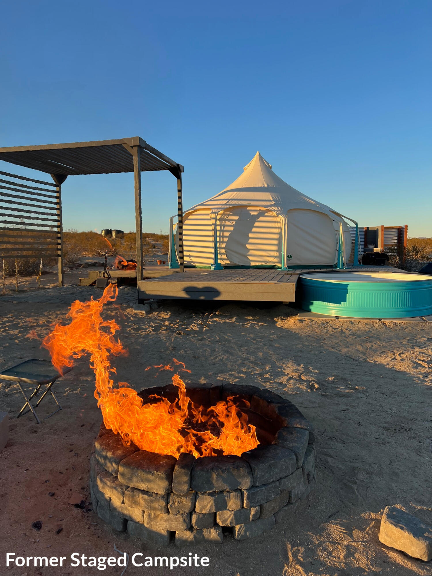 2100 Copper Moon Lane Joshua Tree, CA 92252 - Photo 3 of 28 a view of a house with backyard