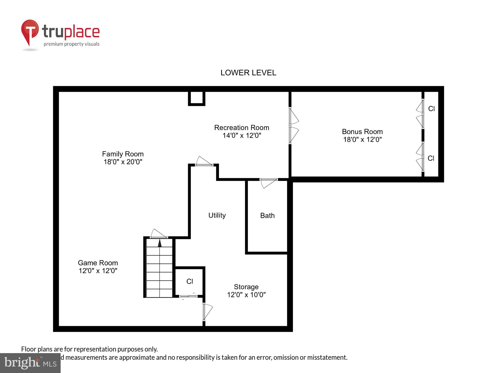 30 Whittingham Circle Sterling, VA 20165 - Photo 37 of 37 Lower Level Floorplan
