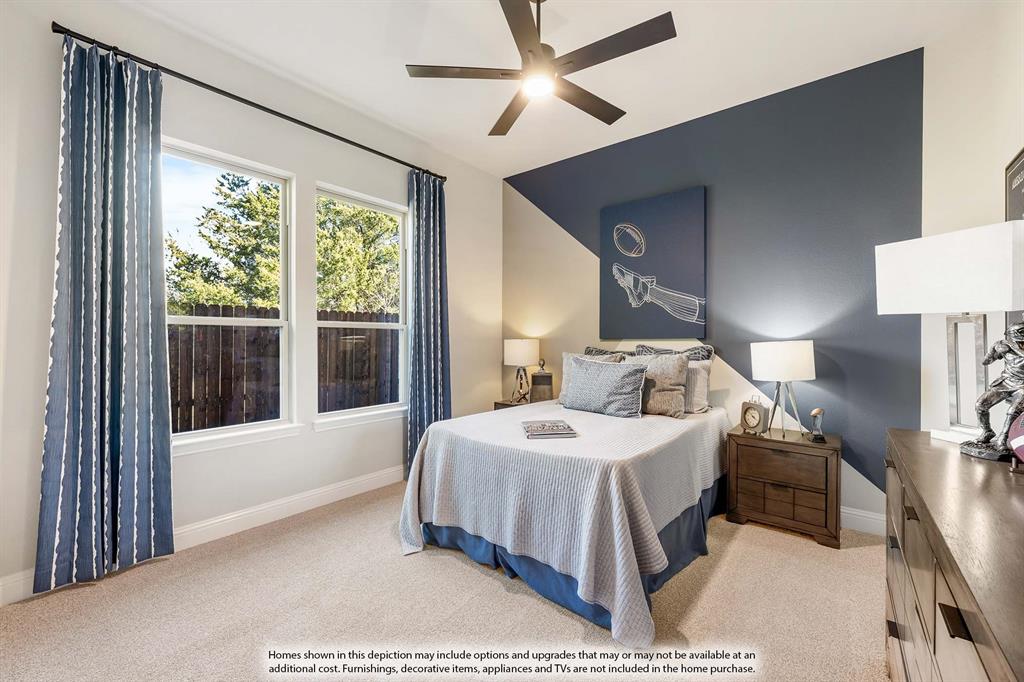 2206 Redding Drive Venus, TX 76084 - Photo 5 of 31 a bedroom with a bed and a large window