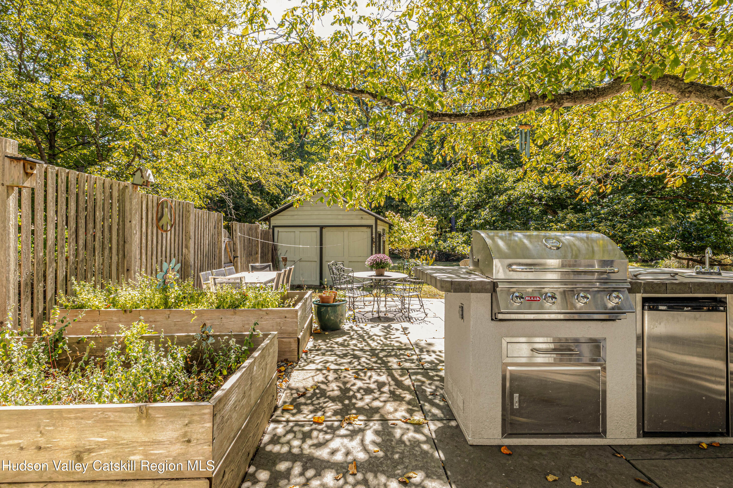 1 Wittenberg Road Bearsville, NY 12409 - Photo 50 of 72 a view of a chairs and table in the patio
