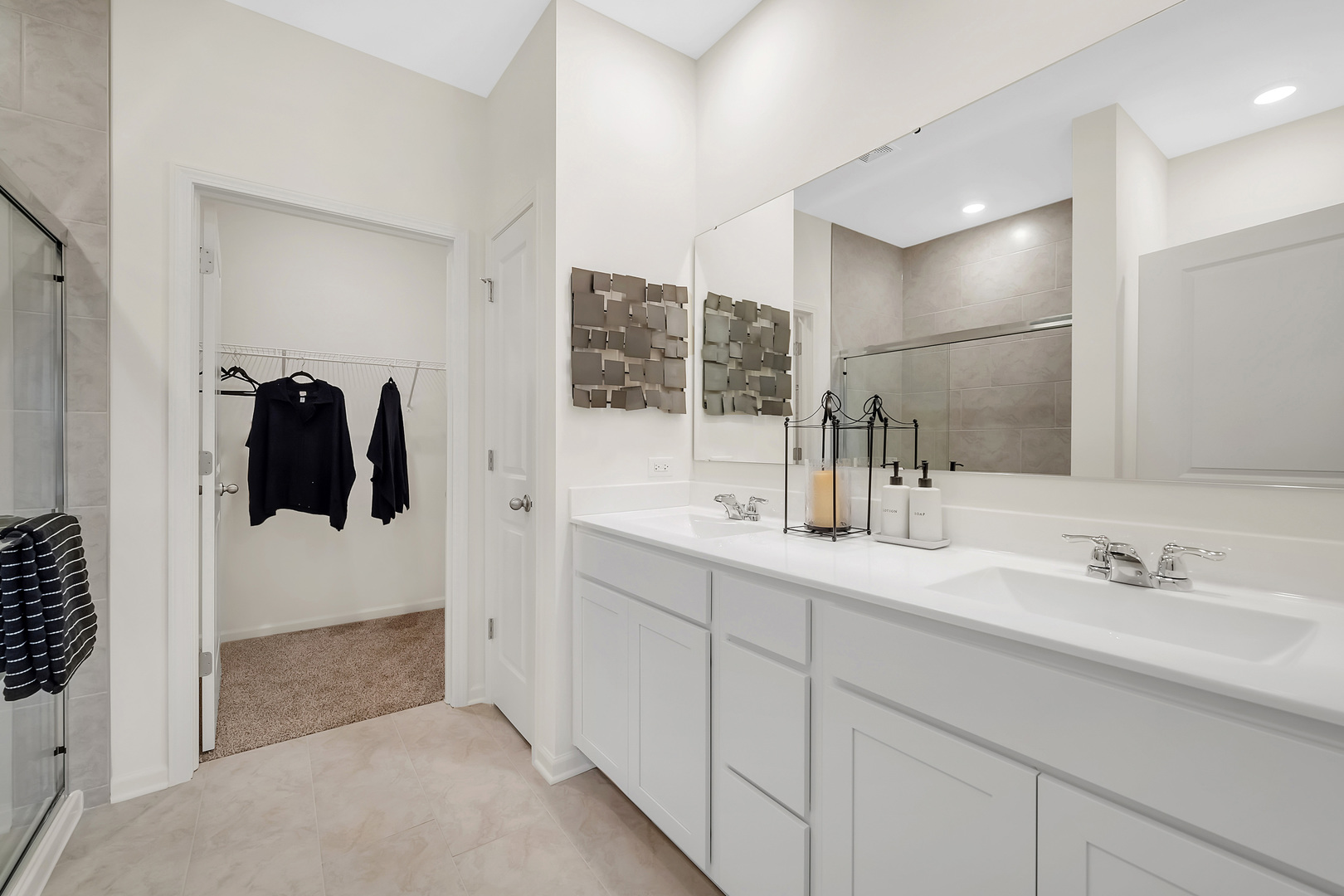 1124 Bluebell Lane Bartlett, IL 60103 - Photo 16 of 16 a bathroom with a sink and mirror