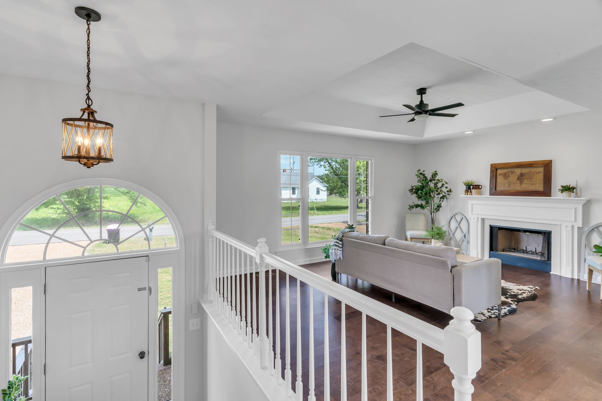 6053 Ebenezer Road Greenbrier, TN 37073 - Photo 5 of 28 a view of livingroom with furniture window and front door