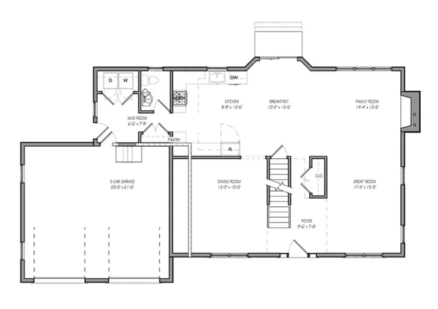 a picture of a room with a white wall and a picture of the side of a wall