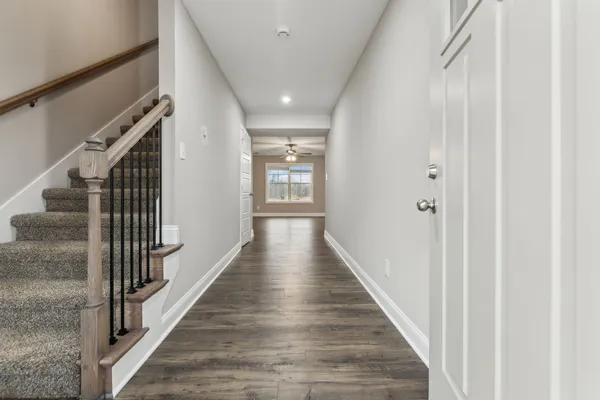 wooden floor in an empty room
