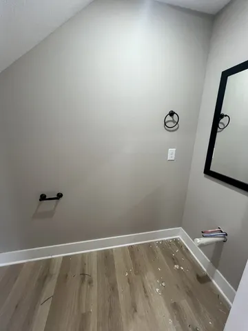 a view of storage and utility room