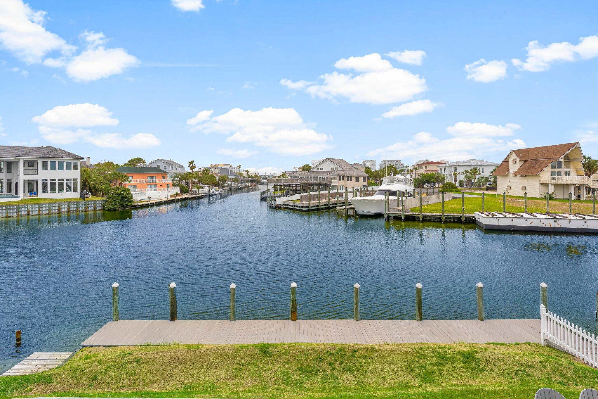 20 Norriego Road Destin, FL 32541 - Photo 46 of 62 Canal Back View