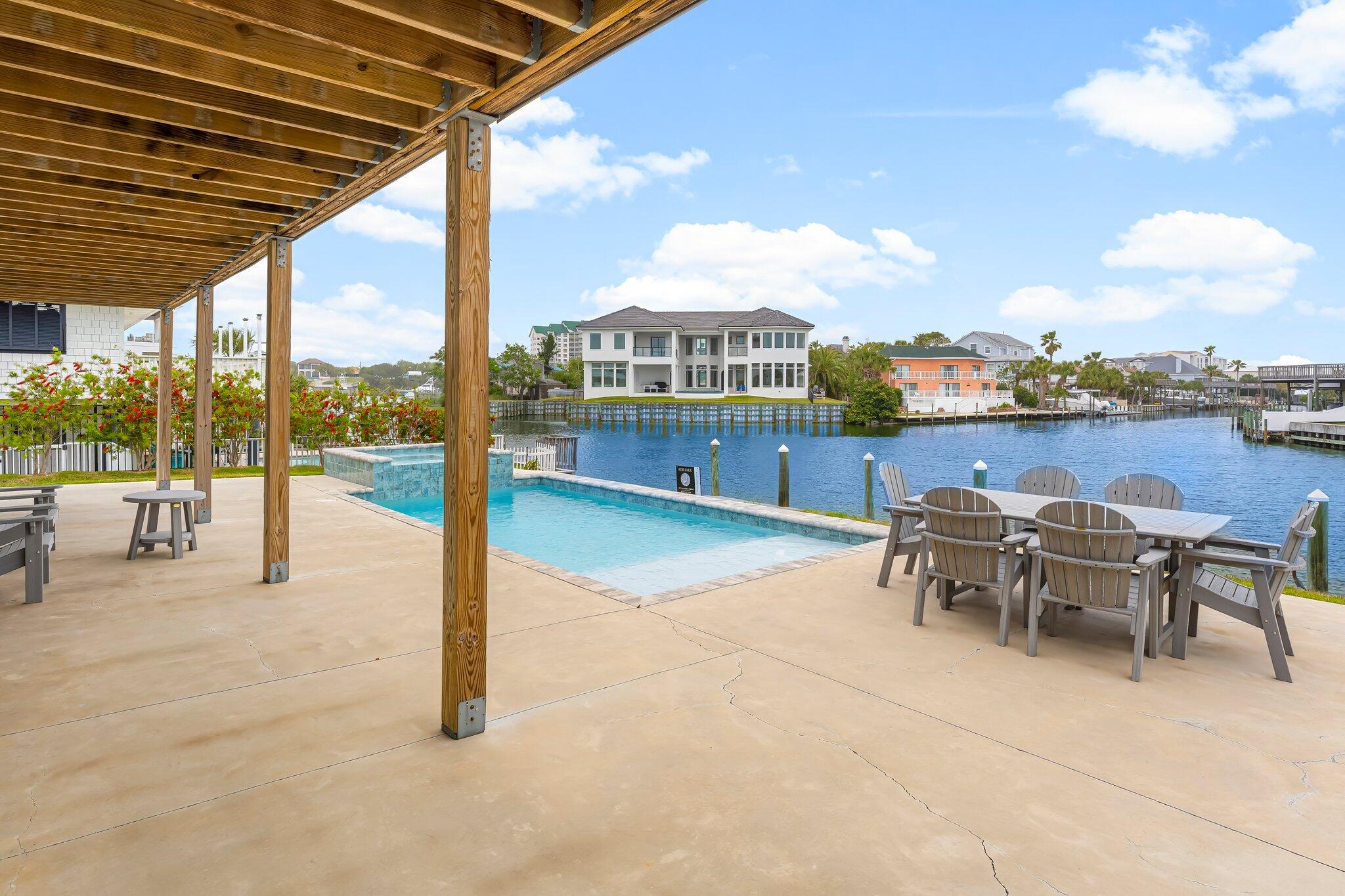 20 Norriego Road Destin, FL 32541 - Photo 47 of 62 Pool/Canal View