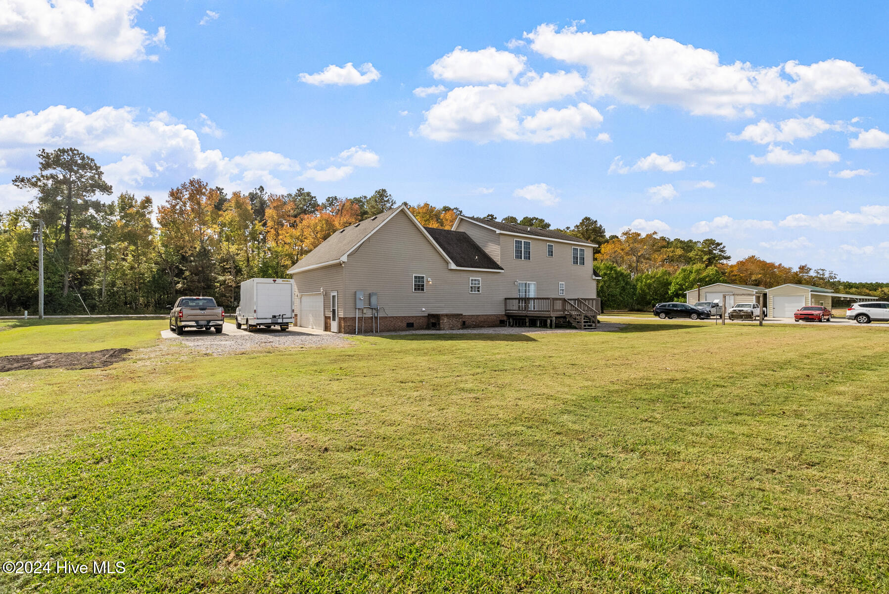 104 Thomas Point Road Shiloh, NC 27974 - Photo 38 of 54 Rear View