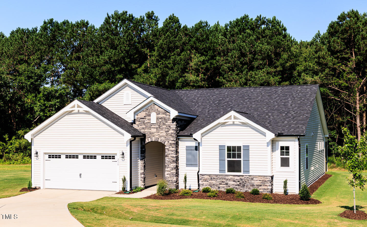 283 Golfview Avenue Four Oaks, NC 27524 - Photo 1 of 25 a view of a house with yard and plants