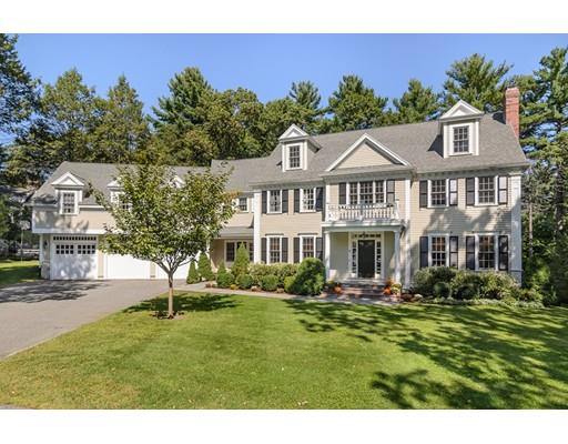 3 Dewing Path Wellesley, MA 02482 - Photo 1 of 25 a front view of a house with a garden