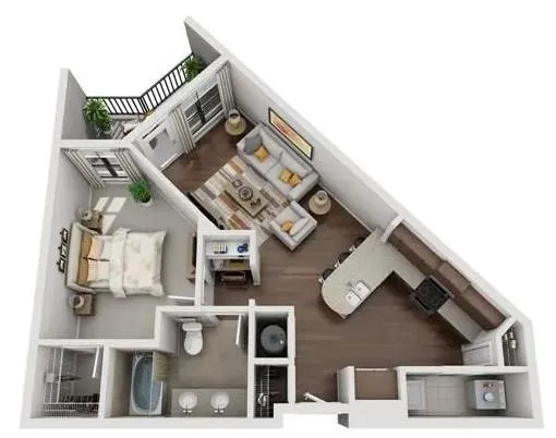 $2,044 | 92 West Paces Ferry Road Northwest, Unit 8007, Atlanta, GA 30305