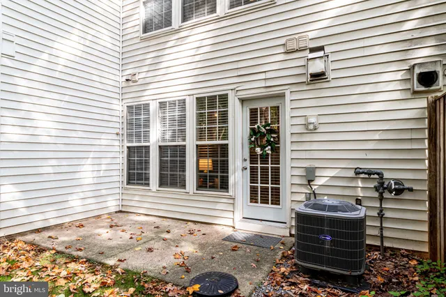 a front view of a house with a window