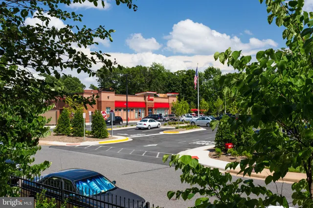a store with outdoor seating area