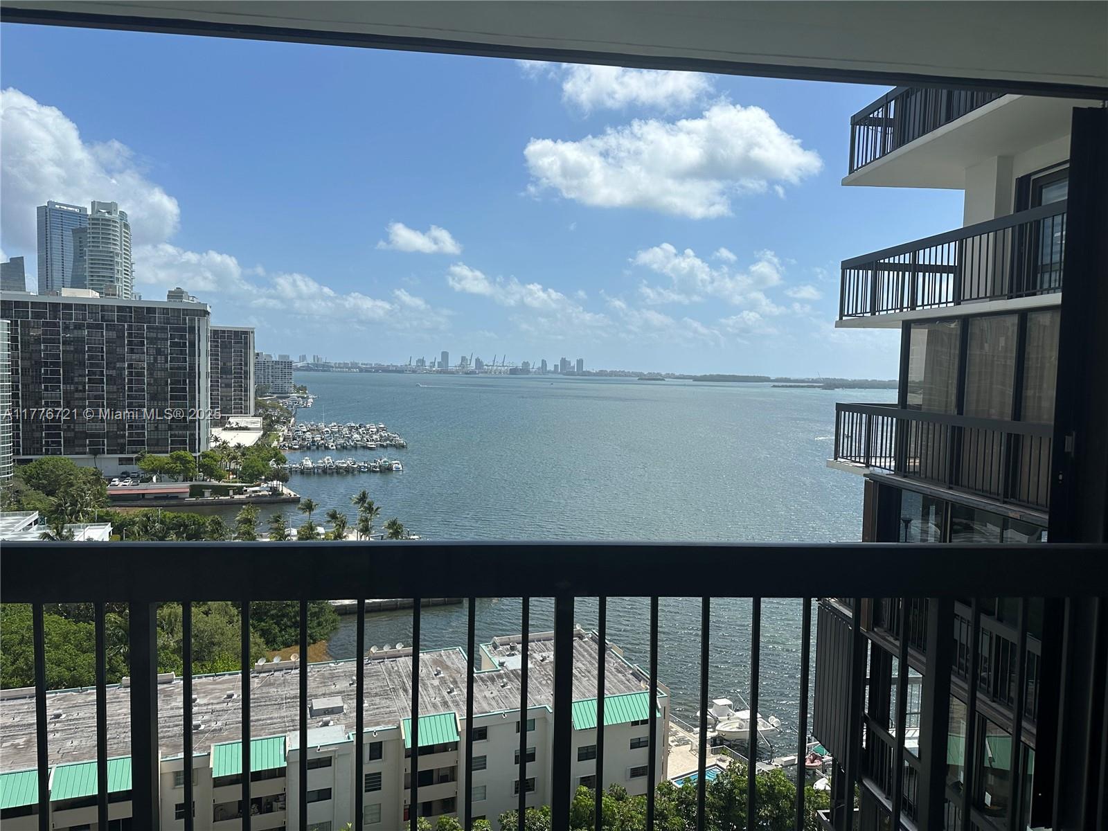 2333 Brickell Avenue, Unit 1607 Miami, FL 33129 - Photo 3 of 9 a view of a balcony with an outdoor space