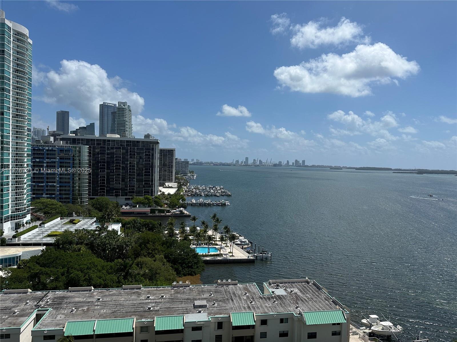 2333 Brickell Avenue, Unit 1607 Miami, FL 33129 - Photo 5 of 9 a view of a lake with tall buildings