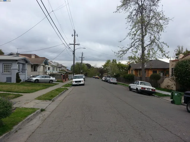 a car parked on the side of the road